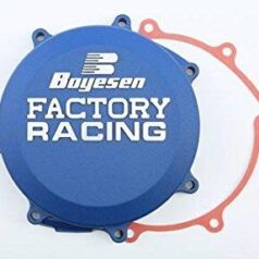 CLUTCH COVER FACTORY RACING  ALUMINUM REPLACEMENT BLUE