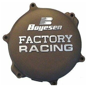 CLUTCH COVER FACTORY RACING ALUMINUM REPLACEMENT MAGNESIUM