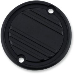 COVER CASE ALUMINUM LEFT BLACK