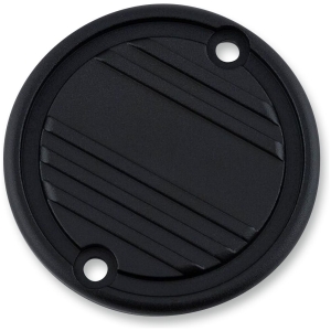 COVER CASE ALUMINUM LEFT BLACK