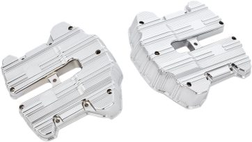 ROCKER BOX COVERS 10-GAUGE M8  CHROME