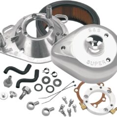 TEARDROP AIR CLEANER FOR CV-CARB/EFI CHROME