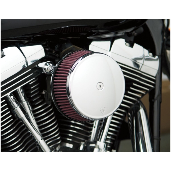 AIR FILTER KIT BIG SUCKER STAGE 1 WITH STANDARD AIR FILTER SMOOTH CHROME - Bild 2