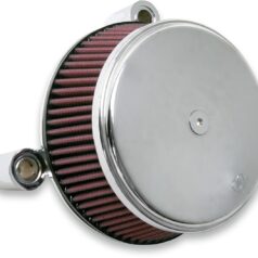 AIR FILTER KIT BIG SUCKER STAGE 1 WITH STANDARD AIR FILTER SMOOTH CHROME