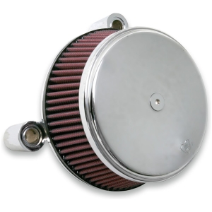AIR FILTER KIT BIG SUCKER STAGE 1 WITH STANDARD AIR FILTER SMOOTH CHROME