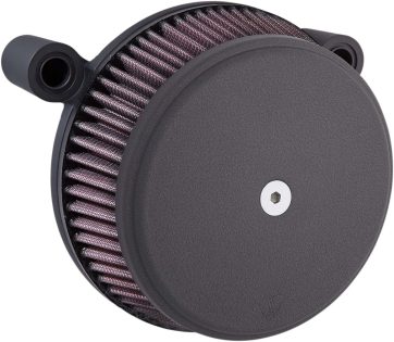 AIR FILTER KIT BIG SUCKER STAGE 1 WITH STANDARD AIR FILTER SMOOTH BLACK
