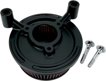 AIR FILTER KIT BIG SUCKER STAGE 1 WITH STANDARD AIR FILTER SMOOTH BLACK - Bild 2