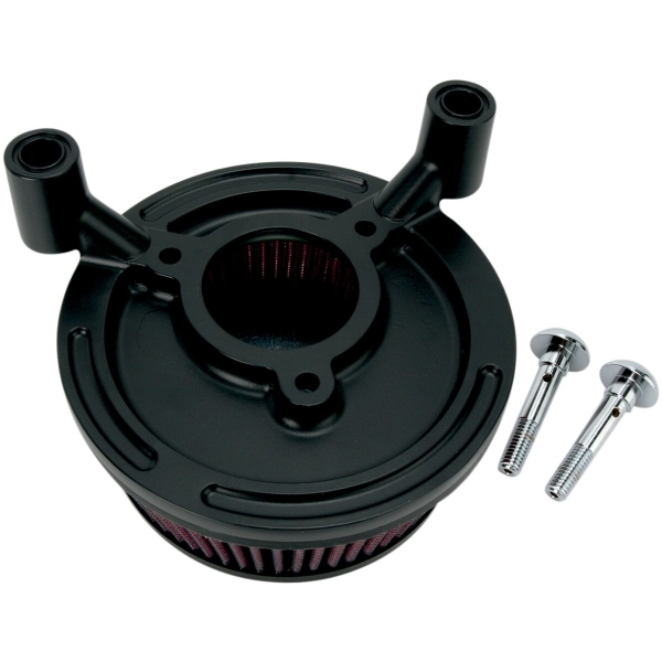 AIR FILTER KIT BIG SUCKER STAGE 1 WITH STANDARD AIR FILTER SMOOTH BLACK - Bild 2
