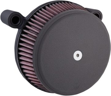 AIR FILTER KIT BIG SUCKER STAGE 1 WITH STANDARD AIR FILTER SMOOTH BLACK