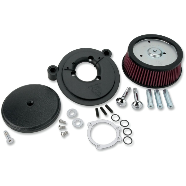 AIR FILTER KIT BIG SUCKER STAGE 1 WITH STANDARD AIR FILTER SMOOTH BLACK - Bild 3
