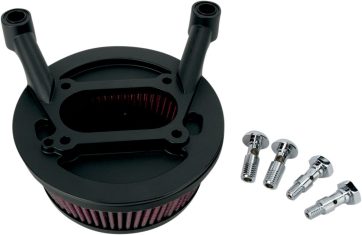 AIR FILTER KIT BIG SUCKER STAGE 1 WITH STANDARD AIR FILTER SMOOTH BLACK - Bild 2