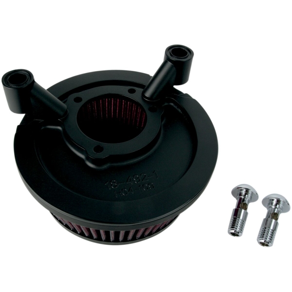 AIR FILTER KIT BIG SUCKER STAGE 1 WITH STANDARD AIR FILTER SMOOTH BLACK - Bild 2