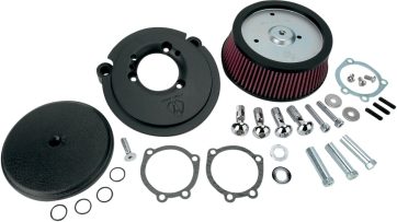 AIR FILTER KIT BIG SUCKER STAGE 1 WITH STANDARD AIR FILTER SMOOTH BLACK - Bild 3