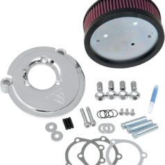 AIR FILTER KIT BIG SUCKER STAGE 1 STANDARD CHROME