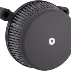 AIR FILTER KIT BIG SUCKER STAGE 1 SMOOTH WITH SYNTHETIC AIR FILTER CHROME