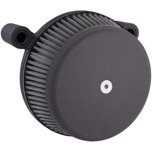 AIR FILTER KIT BIG SUCKER STAGE 1 SMOOTH WITH SYNTHETIC AIR FILTER CHROME