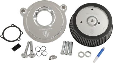 AIR FILTER KIT SYNTHETIC BIG SUCKER STAGE 1 CHROME - Bild 2
