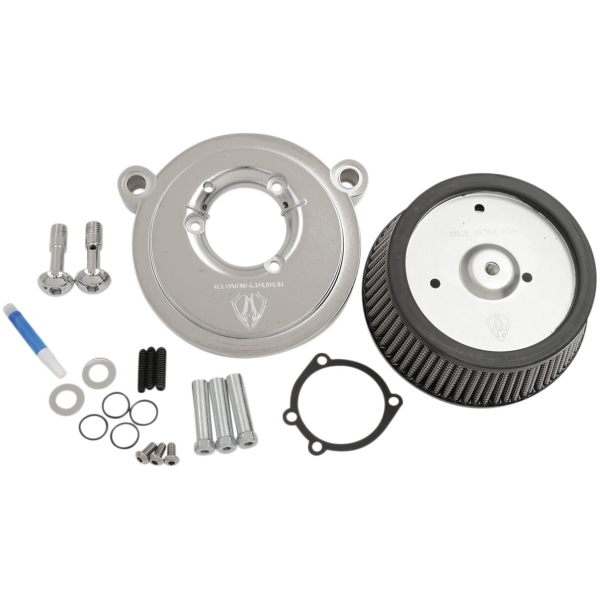 AIR FILTER KIT SYNTHETIC BIG SUCKER STAGE 1 CHROME - Bild 2