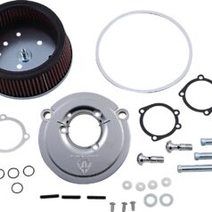 AIR FILTER KIT BIG SUCKER STAGE 1 CHROME