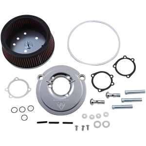 AIR FILTER KIT BIG SUCKER STAGE 1 CHROME
