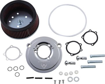 AIR FILTER KIT BIG SUCKER STAGE 1 CHROME