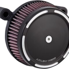 AIR FILTER KIT BIG SUCKER STAGE 1 WITH SYNTHETIC AIR FILTER SLOT TRACK BLACK