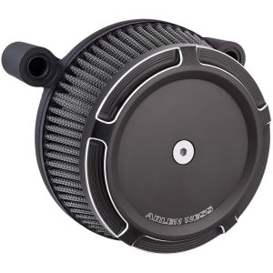AIR FILTER KIT BIG SUCKER STAGE 1 WITH SYNTHETIC AIR FILTER BEVELED BLACK