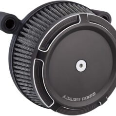 AIR FILTER KIT BIG SUCKER STAGE 1 WITH SYNTHETIC AIR FILTER BEVELED BLACK