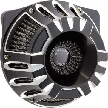 AIR CLEANER KIT INVERTED BIG SUCKER DEEP CUT BLACK