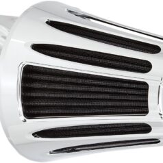AIR CLEANER KIT MONSTER SUCKER WITH COVER DEEP CUT CHROME