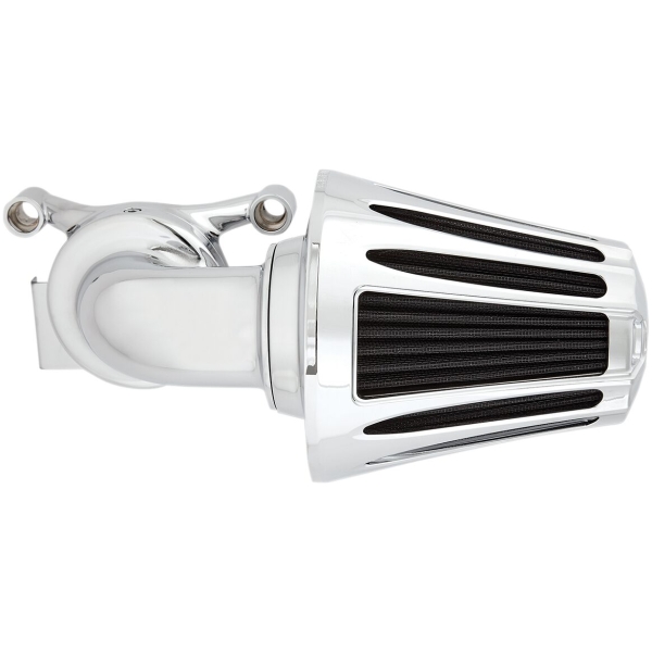 AIR CLEANER KIT MONSTER SUCKER WITH COVER DEEP CUT CHROME - Bild 4