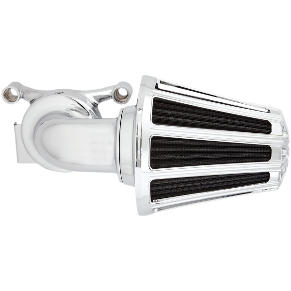 AIR CLEANER KIT MONSTER SUCKER WITH COVER 10-GAUGE CHROME