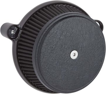 AIR FILTER KIT BIG SUCKER STAGE 1 STEEL M8  BLACK