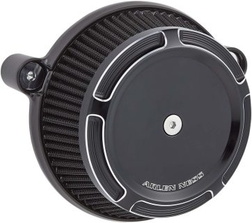 AIR FILTER KIT BIG SUCKER STAGE 1 BEVELED M8  BLACK