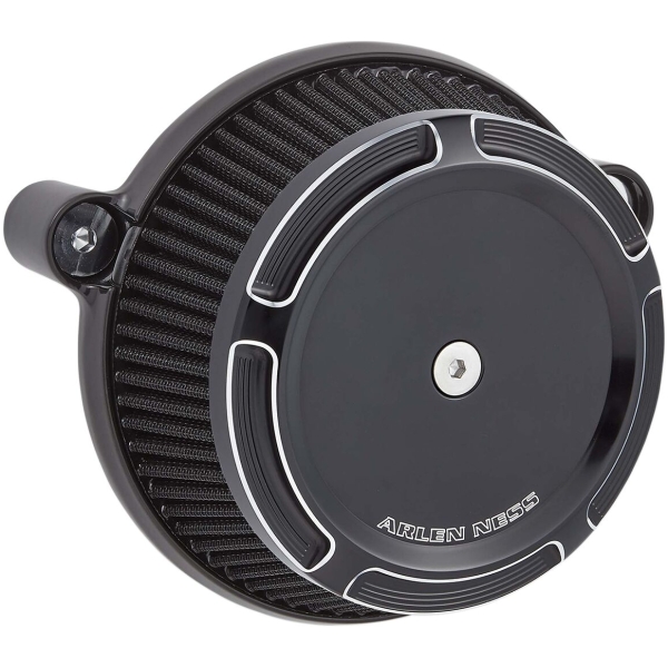 AIR FILTER KIT BIG SUCKER STAGE 1 BEVELED M8  BLACK