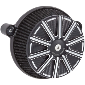 AIR FILTER KIT BIG SUCKER STAGE 1 10-GAUGE M8  BLACK