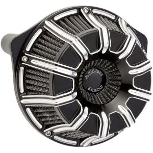 AIR CLEANER KIT INVERTED BIG SUCKER 10-GAUGE BLACK
