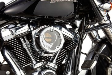 AIR CLEANER KIT METHOD CLEAR SERIES M8 CHROME - Bild 2