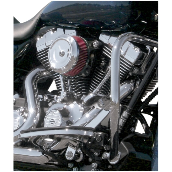 AIR CLEANER COVER STEALTH BOBBER DISHED CHROME - Bild 2