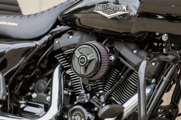 AIR CLEANER COVER TRI-SPOKE STEALTH CLEANER - Bild 2