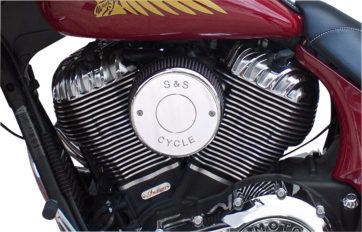 COVER,AIR CLEANER,NOSTALGIC SCRIPT,PACKAGED,CHROME - Bild 2