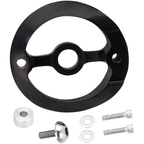 ADAPTER,BACKPLATE,STEALTH AIR CLEANER,FOR STOCK RUSHMORE COVER,PACKAGED
