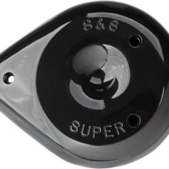COVER AIR CLEANER TEARDROP BLACK