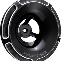 COVER BEVELED VEL BLK