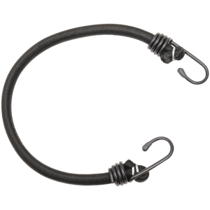 BUNGEE CORD 2 HOOKS 18" BLACK
