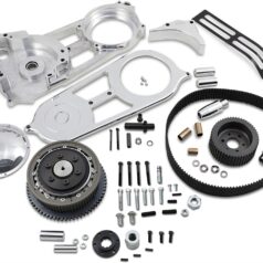 BELT DRIVE KITS POLISHED 2''