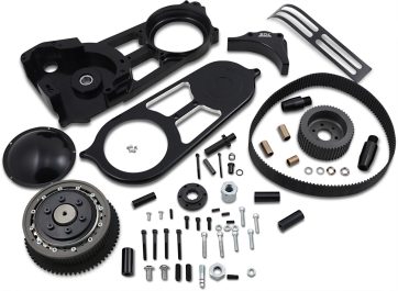 BELT DRIVE KITS BLACK 2''