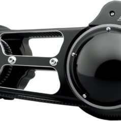 OPEN BELT DRIVE KIT BLACK ANODIZED 2-3/4''