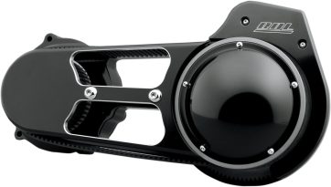 OPEN BELT DRIVE KIT BLACK ANODIZED 2-3/4''