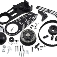 2” BELT DRIVE KITS WITH CHANGEABLE DOMES BLACK